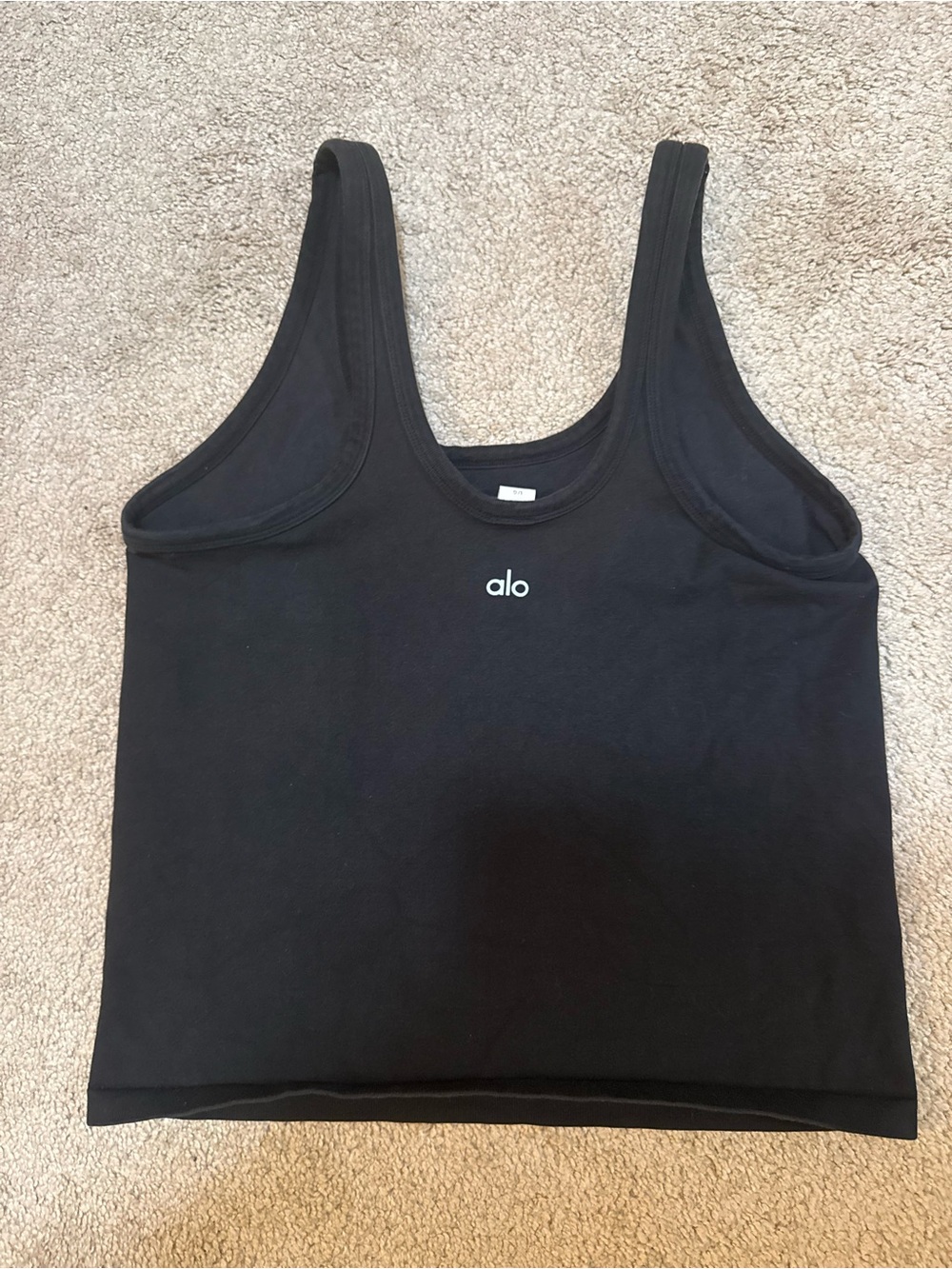 Alo Women's Black Tank L Good used condition